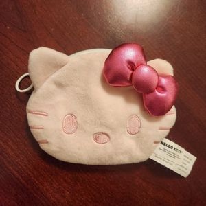 Sanrio Hello Kitty Light Pink Plush Coin Purse